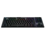 teclado gamer logitech g915 x tkl lightspeed rgb lightsync negro