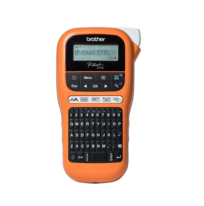 rotulador portátil brother pt e110vp rotulador portátil brother pt e110vp