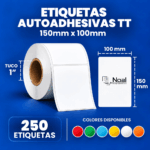 etiquetas adhesivas tt 15 x 10 cm 250 unidades tuco 1"