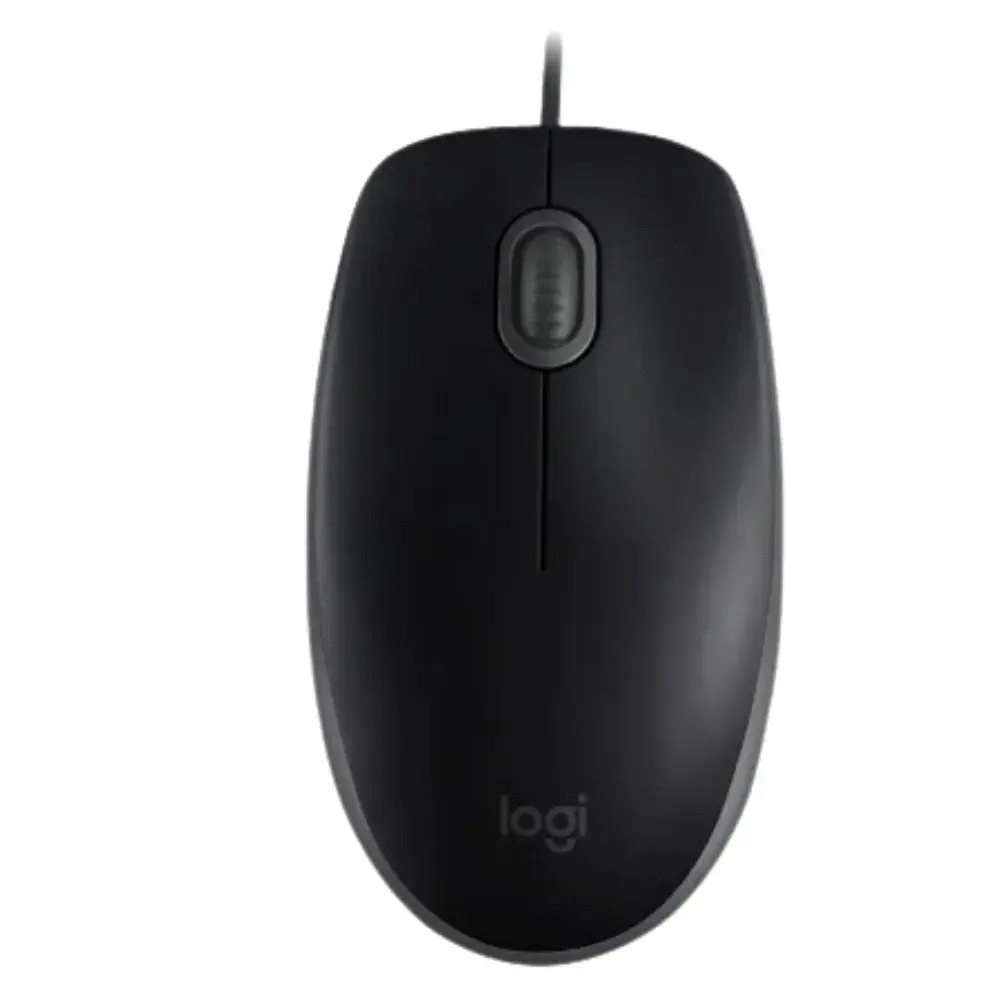 mouse alambrico logitech m110, silent, usb, color negro mouse alambrico logitech m110, silent, usb, color negro