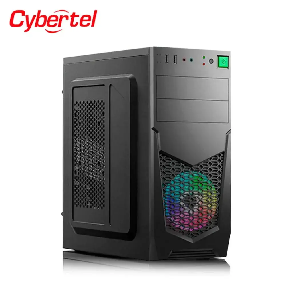 case gamer cybertel evolution cyb c205 rainbow color negro case gamer cybertel evolution cyb c205 rainbow color negro