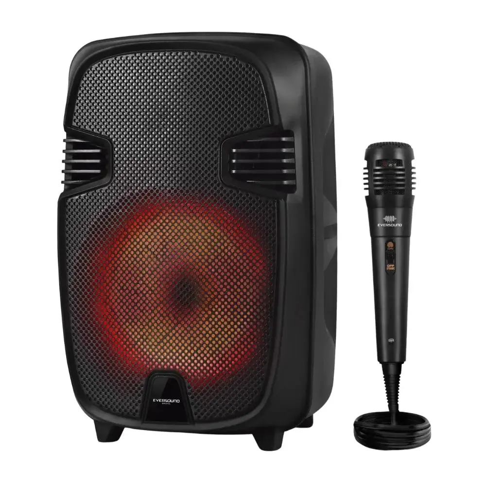 1-1-16.webp Parlante Bluetooth Eversound Bristol bocina de 8" EV 1000 Con micrófono Alambrico - Imagen 1
