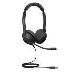 Audifonos Jabra con microfono Evolve2 30 MS Stereo, Alambrico, USB A, Negro