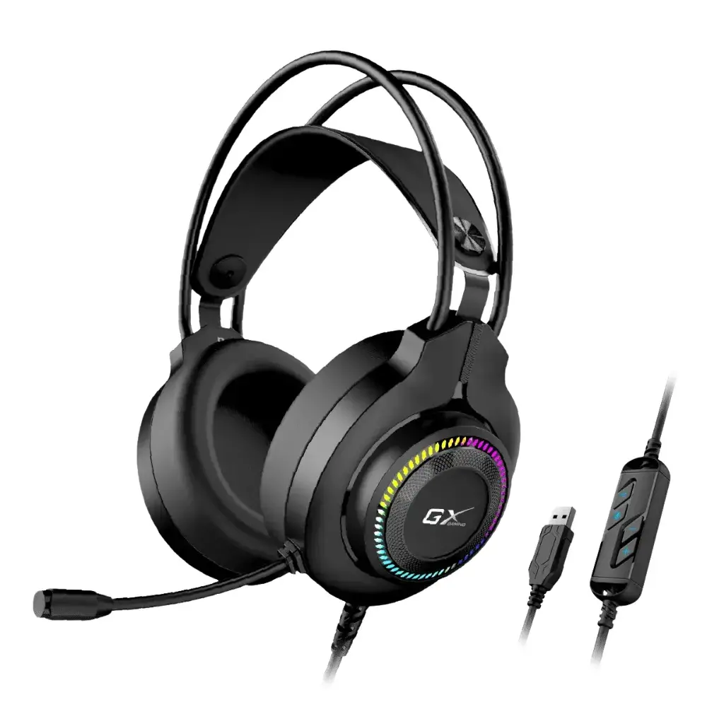 1-18-1.webp Audífono C/Micrófono Genius GX HS-GX580U RGB Negro - Imagen 1