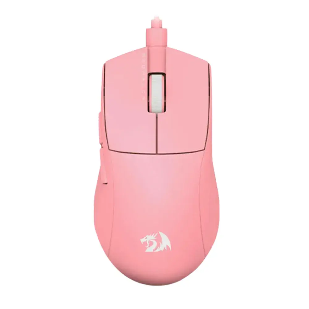 1-3-13.webp Mouse Redragon K1ng (1k Hz) M724 12,400 DPI Rosado - Imagen 1