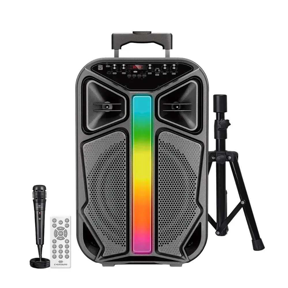1-37.webp Parlante Bluetooth Eversound Lyrico 12” - EV 6000T con Micrófono Alámbrico - Imagen 1