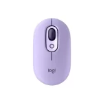 Mouse Logitech Pop Keys Bluetooth 5.1 Botones Silent Touch Lavanda