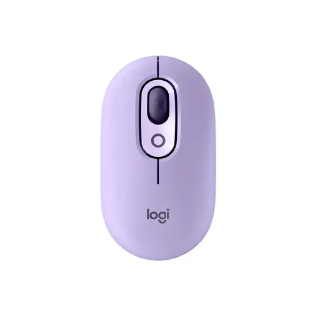 1-9-1.webp Mouse Logitech Pop Keys Bluetooth 5.1 Botones Silent Touch Lavanda - Imagen 1