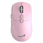 Mouse Genius Nx-8080s Dual Wireless y Bluetooth Silent 7-Bot color Rosado