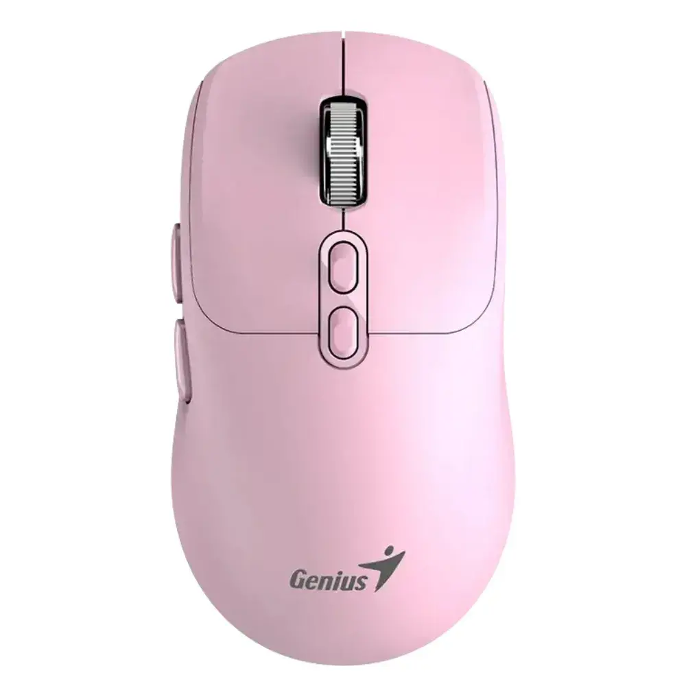 10-7.webp Mouse Genius Nx-8080s Dual Wireless y Bluetooth Silent 7-Bot color Rosado - Imagen 1
