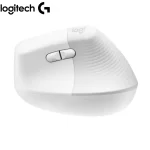 Mouse Logitech Lift Vertical ergonomico, conexion Bluetooth y USB, 4000 DPI, color blanco - Imagen 4