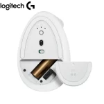 Mouse Logitech Lift Vertical ergonomico, conexion Bluetooth y USB, 4000 DPI, color blanco - Imagen 5