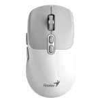 Mouse Genius Nx-8080s Dual Wireless y Bluetooth Silent 7-Bot color Blanco