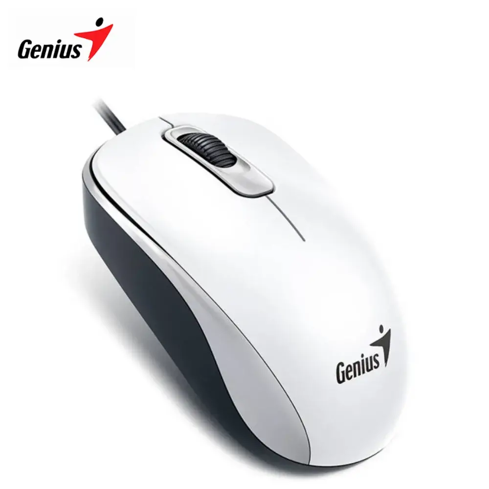 14-2.webp Mouse Genius DX-110 USB Optico 1000 DPI Blanco - Imagen 1
