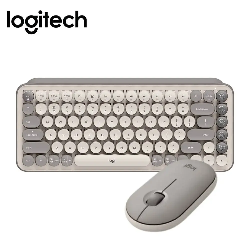 17-1.webp Combo POP | Teclado mecánico Pop Keys + Mouse Pebble 350 Logitech Mist - Imagen 1