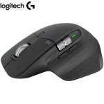 Mouse Logitech MX Master 3S, conexion bluetooth, 8000 DPI, color grafito - Imagen 4