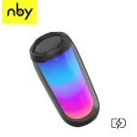 Parlante Bluetooth 5.0 NBY RGB LED 10W Batería recargable - Imagen 2
