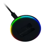 Cargador Inalámbrico Razer Charging Pad USB C, 10w, iluminacion RGB, color negro - Imagen 2