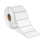 Etiquetas Adhesivas Polipropileno 5x2.5cm a una columna rollo x1500 unidades tuco de 1" - Imagen 2
