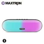 Parlante Bluetooth Maxtron Fender MX502 Iluminación RGB LED Radio FM - Imagen 3