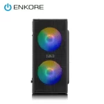 Case Gamer Enkore ENC3003 Kingdom Panel Lateral Acrílico con 4 Slots de Expansión - Imagen 2