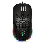 Mouse Gamer Alambrico Micronics Warrior MIC GM827 RGB DPI 7200 Color Negro - Imagen 3