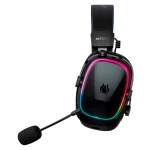 Audifono Antryx Apolo 500 Trix, con microfono, luces RGB, bluetooth, color negro - Imagen 3