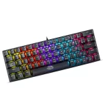 Teclado Gamer Mecánico Enkore Kingdom 64 ENK-1008 iluminación RGB Switch Rojo - Imagen 3