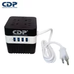 ESTABILIZADOR CDP RU-AVR604I 600VA/300W 4 SALIDAS 4 PUERTOS USB - Imagen 2