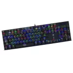 Teclado Mecanico Enkore Royale ENK 1003 Iluminacion RGB Switch Rojo USB Negro - Imagen 3