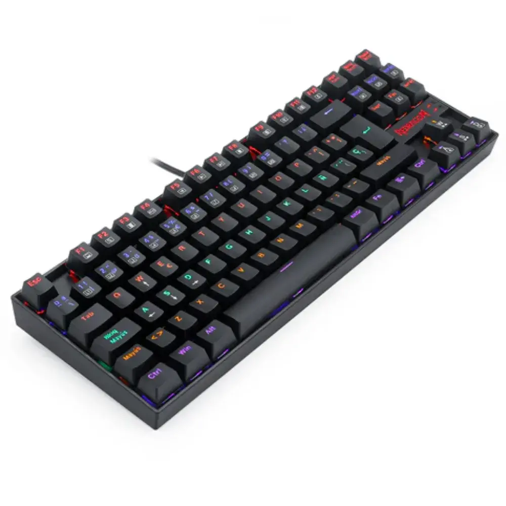 3-8-6.webp Teclado Redragon Kumara K552 Mecanico Sw Rojo Rainbow Negro - Imagen 1