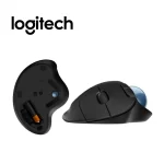 Mouse Logitech Ergo M575 Trackball, conexion bluetooth, color negro - Imagen 4