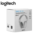 Audifono Logitech Zone Vibe 100, conexion bluetooth, color blanco - Imagen 4