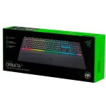 Teclado Razer Ornata V3, perfil de membrana, RGB, color negro - Imagen 4