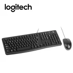 Kit teclado y mouse Logitech MK120, conexión USB, teclas concavas, color negro - Imagen 4