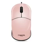 Mouse Óptico Cybertel Storm CYB M103 Alambrico USB 1000 DPI Rosa