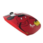 Mouse Xtech Mickey Optico 1600 DPI Wireless 2.4ghz USB Rojo - Imagen 3