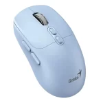 Mouse Genius Nx-8080s Dual Wireless y Bluetooth Silent 7-Bot color Celeste - Imagen 2