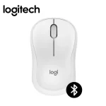 Mouse Logitech M240, conexion bluetooth, 4000 DPI, color blanco