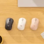 Mouse Logitech M240, conexion bluetooth, 4000 DPI, color blanco - Imagen 3