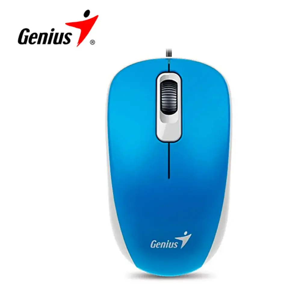 6-5.webp Mouse Genius DX-110 USB Optico 1000 DPI Azul - Imagen 1