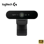 Camara web Logitech B2B Brio, resolucion Ultra HD 4K, color negro
