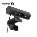 Camara Web Logitech Brio 500 Full HD 1080P, color negro - Imagen 3