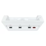Audifonos Astro A50 Lightspeed Bluetooth PlaySync Audio Base de Carga PS5 PC Xbox Blanco - Imagen 4