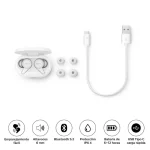 Audífonos Bluetooth True Wireless Philips TAT1207 Blanco - Imagen 4