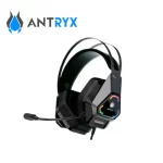 Audifono gamer Antryx Raider Plus, vitual 7.1, USB, luces RGB, color negro