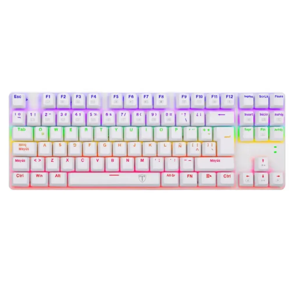 Diseno-sin-titulo-15.webp Teclado Mecanico T-Dagger T-TGK313-RD Bora Rainbow Sw Rojo Blanco - Imagen 1