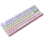 Teclado Mecanico T-Dagger T-TGK313-RD Bora Rainbow Sw Rojo Blanco - Imagen 2