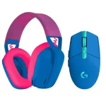 Combo Logitech Inalámbrico Gamer Audífono G435 y Mouse G305 Azul