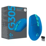 Combo Logitech Inalámbrico Gamer Audífono G435 y Mouse G305 Azul - Imagen 3